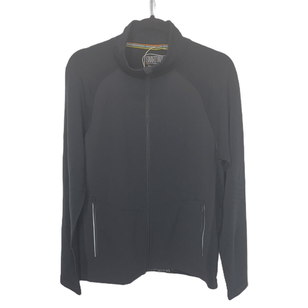 NWT SmartWool Intraknit Active Full-Zip Jacket in Black